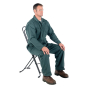 Vestil 18.5" to 33" H Adjustable Ergonomic Chair