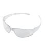 Crews Checkmate Wraparound Safety Glasses, CLR Polycarbonate Frame, Coated Clear Lens, 12/Pack