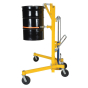 Vestil Mechanical Drum Transporter 880 lb Load, Foot Pump