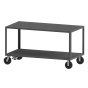 Durham Steel 2-Shelf 5000 lb Load Heavy Duty Stock Carts