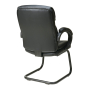 Office Star Work Smart Eco-Leather Mid-Back Guest Chair