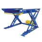 Vestil Powered Ground Lift Scissor Table 4000 lb Load 52" x 70"