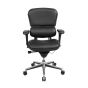 Eurotech ErgoHuman Multifunction Leather Mid-Back Executive Office Chair