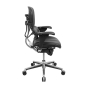 Eurotech ErgoHuman Multifunction Leather Mid-Back Executive Office Chair