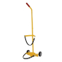 Vestil Fire Extinguisher Carrier 100 lbs. load, Yellow