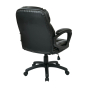 Office Star Work Smart FL Series Faux Leather Mid-Back Manager Chair