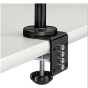 Fellowes Professional Depth Adjustable Dual Monitor Arm for Monitors Up to 24 lbs.