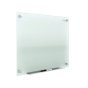 Quartet Infinity 8' x 4' White Frosted Glass Whiteboard