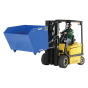 Vestil Low Profile Self-Dumping Hopper Forklift Attachment 2000 to 6000 lb Load