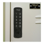 Hallowell Double Tier DigiTech Electronic Combination Storage Lockers 12" W x 78" H, Tan