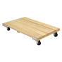 Vestil Solid Deck Hardwood Dolly 900-1200 lb Load