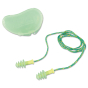 Howard Leight by Honeywell FUS30S-HP Fusion Multiple-Use Earplugs, Small, 27NRR, Corded, GN/WE, 100/Pairs