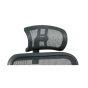 Office Star SPACE 818 Series Breathable Mesh Headrest, Black