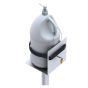 Testrite 36" H Hand Sanitizer Stand for Gallon Pump Dispenser