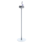 Testrite Height Adjustable Hand Sanitizer Stand for Small Pump Dispenser (Hand sanitizer bottle not included)