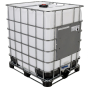 Vestil 330 Gal Capacity UN Rated HDP Intermediate Bulk Container with Wire Frame
