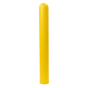 IdealShield 6" LDPE Bollard Cover 1/4" Thick Post Protector Sleeve 60" H (Shown in Yellow)