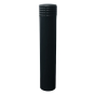 IdealShield Cinco 60" H Poly Bollard Cover Post Protector (Shown in Black)