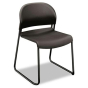 HON GuestStacker 4031 Steel Frame Plastic Stacking Chair, 4-Pack