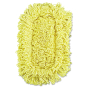 Rubbermaid 12" L Looped-End Dust Mop, Yellow, Pack of 12