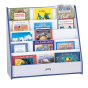 Jonti-Craft Rainbow Accents Flushback Pick-a-Book Display Stand