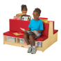Jonti-Craft Read-a-Round Couch Classroom Storage