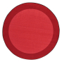 Joy Carpets All Around Classroom Rug, Red (Shown in Round)