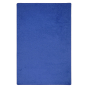 Joy Carpets Endurance 4' x 6' Rectangle Solid Color Classroom Rug, Royal Blue