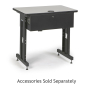 Kendall Howard 36" W x 24" D Height Adjustable Training Table