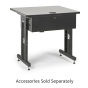 Kendall Howard 36" W x 30" D Height Adjustable Training Table