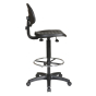 Office Star Work Smart Adjustable Footrest Standard Drafting Chair