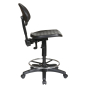 Office Star Work Smart Adjustable Footrest Ergonomic Drafting Chair