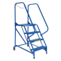Vestil 70" H Perforated 4-Step Maintenance Ladder