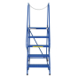 Vestil 80" H Perforated 5-Step Maintenance Ladder