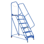 Vestil 90" H Grip Strut 6-Step Maintenance Ladder