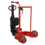 Wesco 1000 lb Load Power Drive 20" Dia. Cylinder Hand Truck