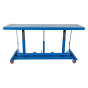 Vestil Ergonomic Long Deck Cart 2000 lb Load 30" x 96" Platform