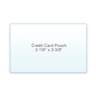 Akiles 7 Mil Credit Card Size 2-1/8" x 3-3/8" Laminating Pouches (500 pcs)