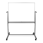 Luxor 4' x 3' Painted Steel Magnetic Mobile Reversible Whiteboard