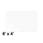 Luxor 6' x 4' Magnetic Glass Whiteboard (Dry Erase Boards) view