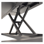 Luxor Pneumatic Sit-Stand Converter Desk Riser
