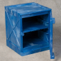 Eagle 4 Gal Polyethylene Countertop Corrosive Chemical Storage Cabinet, Blue