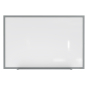 Ghent Aluminum Frame Porcelain Magnetic Whiteboard With 1 Marker, 1 Eraser (Shown in 5' x 3')