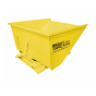 McCullough Industries 15077 1.5 Cubic Yard Self-Dumping Hoppes, 6,000 Lb Capacity ( Shown in Yellow)