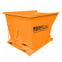 McCullough Industries 7599 .75 Cubic Yard Self-Dumping Hoppers, 7,000 Lb Capacity (Shown in Orange)