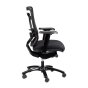 Eurotech Monterey Mesh-Back Fabric High-Back Office Chair
