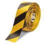 Mighty Line 4" x 100' 50 Mil PVC Floor & Aisle Marking Safety Tapes, Striped (Shown in 