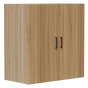 Safco Mirella 38" H Wood Door Storage Cabinet