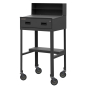 Durham Steel Drawer and Shelf Steel Mobile Shop Desk 500 lb Capacity