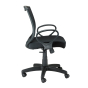 Eurotech Maze Loop-Arm Mesh-Back Fabric Mid-Back Task Chair